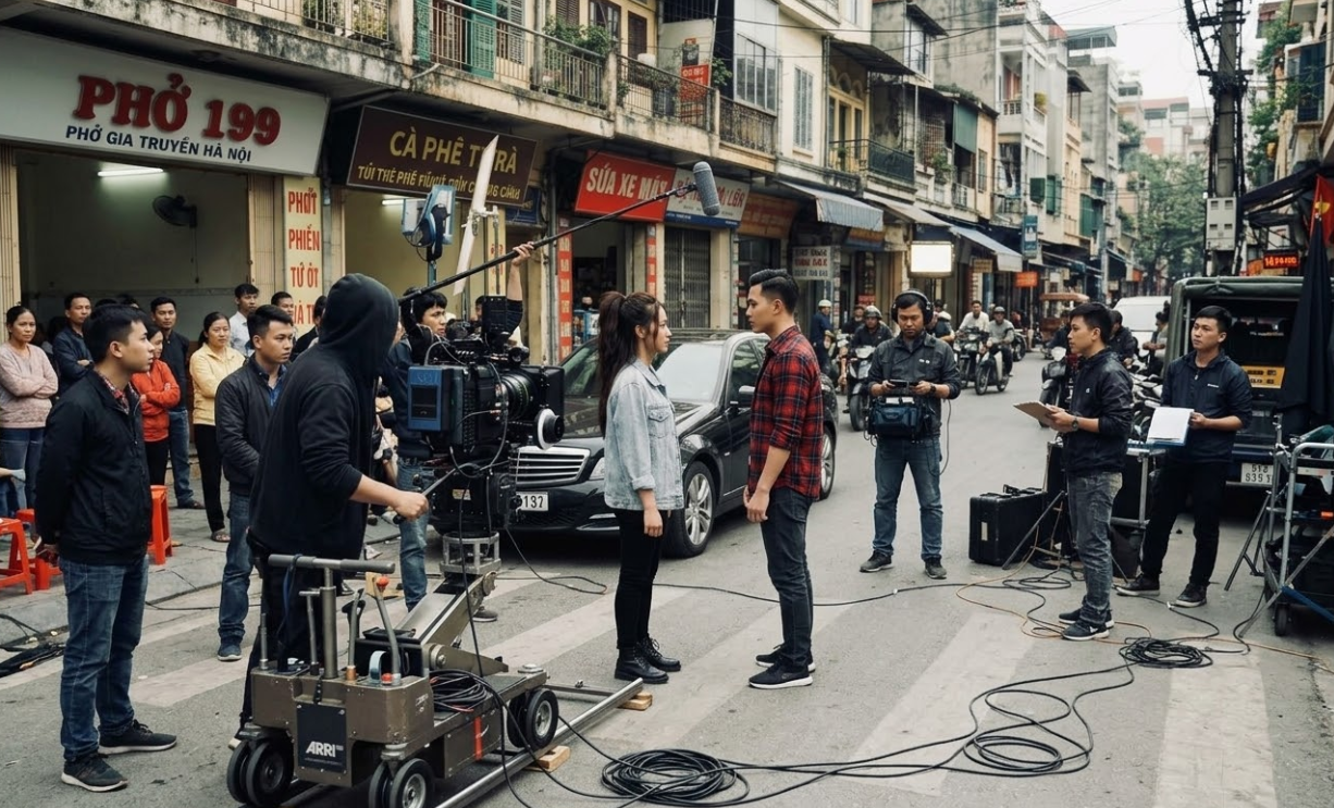Hậu trường quay phim